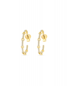 Bijuterii aur 14 kt altele, Cercei Bijuterii Aur Trendy SE30828-Y, bb-shop.ro