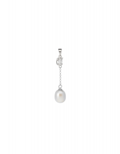Pandantive argint, Pandantiv Bijuterii Argint Classic PS9327PE-WH, bb-shop.ro