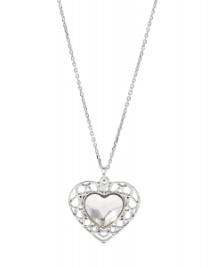 Bijuterii cristal, Colier Bijuterii argint Love 30116AG-RH-C, bb-shop.ro