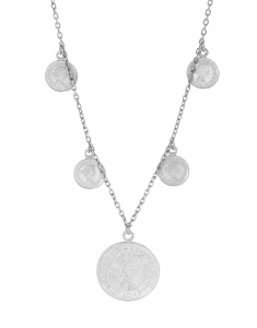 Colier Bijuterii argint Lucky Coin CLGG5356-RH, 02, bb-shop.ro