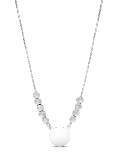 Bijuterii box, Colier Bijuterii argint Lucky Coin CLMX5773-RH, bb-shop.ro