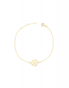 Bratari, Bratara Bijuterii Aur Symbols BR10599Y-1, bb-shop.ro