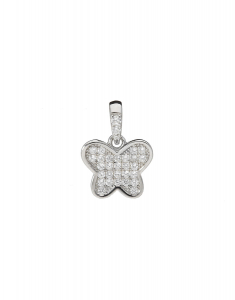 Pandantive dama cubic zirconia, Pandantiv Bijuterii Argint Nature TS1488-PD-W, bb-shop.ro
