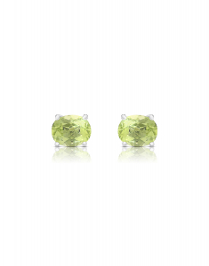 Bijuterii dama peridot, Cercei Bijuterie Aur Colour Stones E3203-W-PD-C, bb-shop.ro