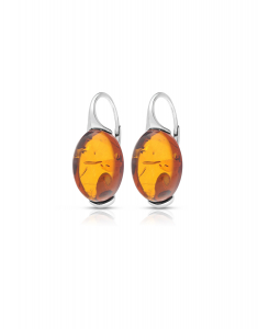 Cercei chihlimbar, Cercei Bijuterie Argint Classic E3510, bb-shop.ro