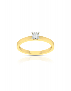 Bijuterii diamant, Inel de logodna Bijuterie Aur Bouquet EU04155RF0004-Y, bb-shop.ro