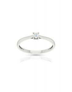 Inele de logodna solitaire, Inel de logodna Bijuterie Aur Engagement EU04075RF0003-W, bb-shop.ro