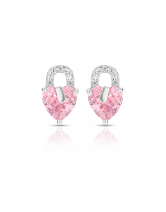 Bijuterii argint, Cercei Bijuterie Argint Colour Stones E614365-EG-PW, bb-shop.ro