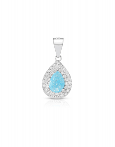 Bijuterii na, Pandantiv Bijuterie Argint Colour Stones E611120-PD-ISBLW, bb-shop.ro