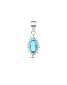 Bijuterii na, Pandantiv Bijuterie Argint Colour Stones E614380-PD-LT.BLW, bb-shop.ro