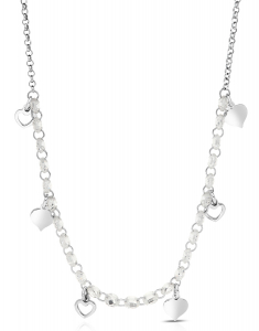 Bijuterii cristal, Colier Bijuterie Argint Love CLP1503-W, bb-shop.ro