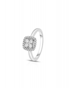 Inel de logodna Luna Essential Diamonds FI52266Q-WD4WZ, 02, bb-shop.ro