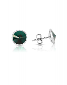 Bijuterii stud argint, Cercei Bijuterie Argint Shapes 26989AG-RH-EM, bb-shop.ro