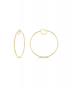 Bijuterii rotunzi dama, Cercei Bijuterie Aur Fashion XXTE0001.5-50-III-SL, bb-shop.ro