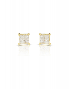 Cercei Bijuterie Aur Diamonds E128-4-Y, 001, bb-shop.ro