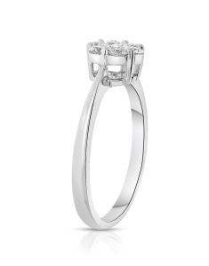 Bijuterii de lux bouquet dama, Inel de logodna Giorgio Visconti Engagement ABX12293-0.38CT, bb-shop.ro