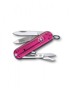 Briceag Victorinox Swiss Army Knvies Classic SD Pink Translucent 0.6203.T5, 02, bb-shop.ro