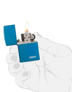 Bricheta Zippo Sapphire Logo 20446ZL, 002, bb-shop.ro
