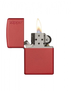Bricheta Zippo Classic Red Matte Logo 233ZL, 001, bb-shop.ro