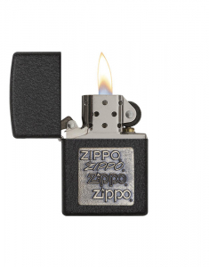 Bricheta Zippo Classic Black Crackle Gold BR 362, 002, bb-shop.ro