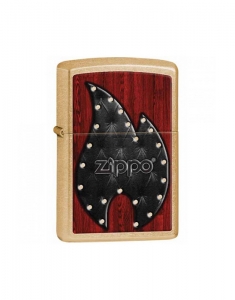 Bricheta Zippo Executiv Leather Flame Gold Dust 28832, 02, bb-shop.ro