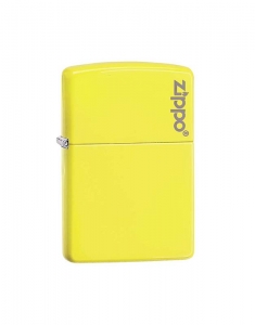 Bricheta Zippo Classic Neon Yellow Logo 28887ZL, 02, bb-shop.ro
