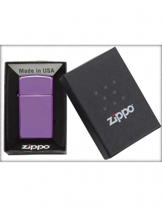 Bricheta Zippo Slim High Polish Purple 28124, 004, bb-shop.ro