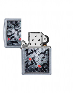 Brichete, Bricheta Zippo Classic Diamond Plate Design 29838, bb-shop.ro