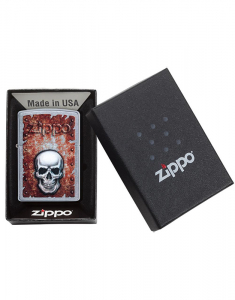 Bricheta Zippo Special Edition Rusted Skull Design 29870, 004, bb-shop.ro