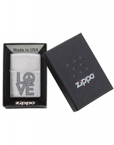 Bricheta Zippo Classic Love and Peace 200.CI407907, 002, bb-shop.ro