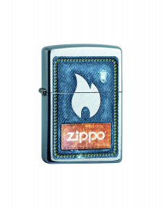 Bricheta Zippo Classic Denim and Flame 207.CI404574, 02, bb-shop.ro