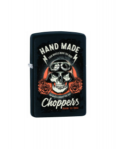Bricheta Zippo Classic Biker Skull 218.CI404583, 02, bb-shop.ro