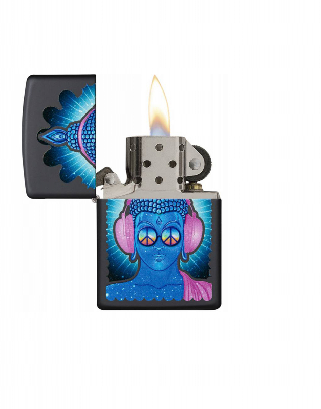 Bricheta Zippo Classic Buddha Peace Headphone 218.CI407900, 1, bb-shop.ro