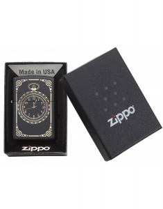 Bricheta Zippo Classic All Over Clock and Mechanism 218.MP401619, 003, bb-shop.ro