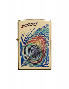 Bricheta Zippo Classic Peacock Feather 254B.CI407109, 02, bb-shop.ro