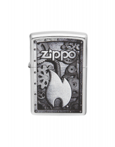 Bricheta Zippo Classic Regular Street Chrome 207.CI400072, 02, bb-shop.ro