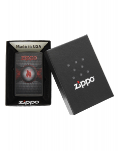 Bricheta Zippo Classic Red Metallic Flame 218.CI403728, 002, bb-shop.ro