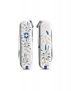 Briceag Victorinox Swiss Army Knives Classic Limited Edition Alpine Edelweiss 0.6223.L2109, 001, bb-shop.ro