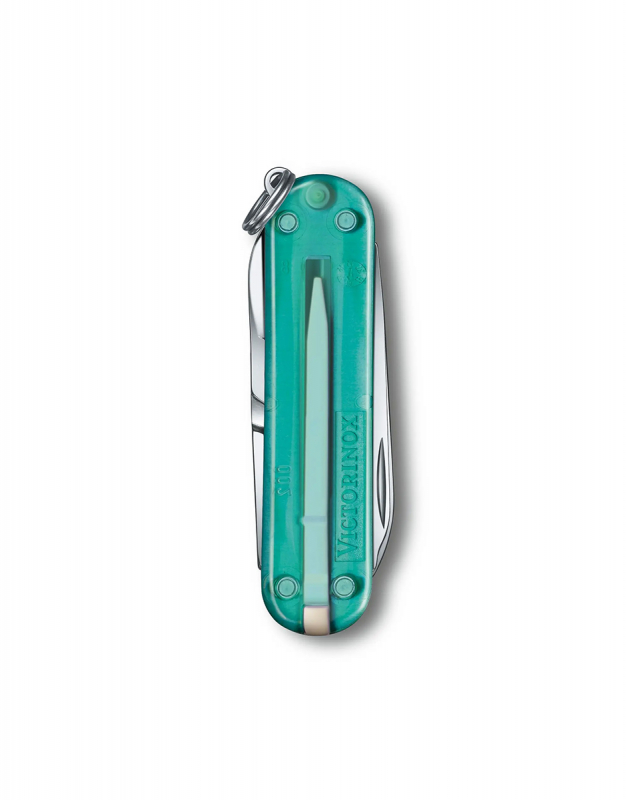 Briceag Victorinox Swiss Army Knives Classic SD Transparent Tropical Surf 0.6223.T24G, 1, bb-shop.ro