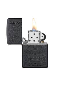 Bricheta Zippo Tone on Tone Design 29989, 001, bb-shop.ro