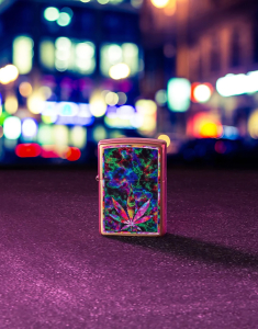 Brichete unisex, Bricheta Zippo Leaf Design 49398, bb-shop.ro
