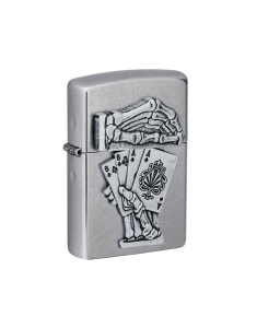 Bricheta Zippo Dead Mans Hand Emblem Design 49536, 02, bb-shop.ro