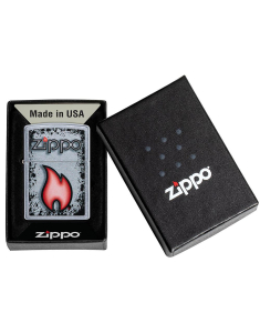 Bricheta Zippo Flame Design 49576, 003, bb-shop.ro