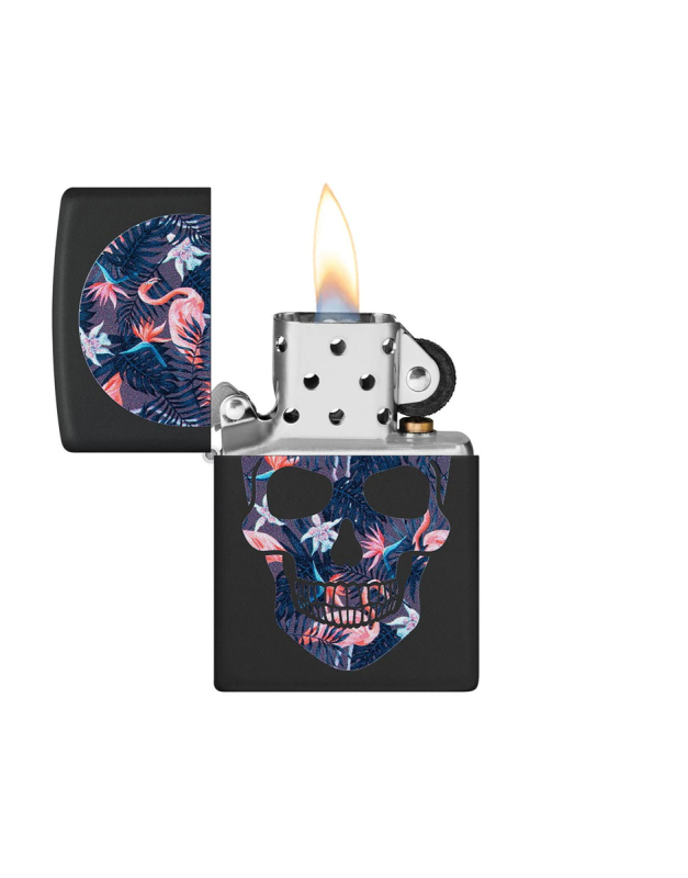Bricheta Zippo Flamingo Skull Design 49771, 1, bb-shop.ro