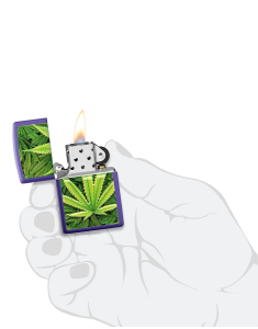 Brichete, Bricheta Zippo Cannabis Design 49790, bb-shop.ro