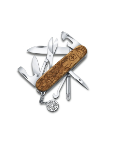 Briceag Victorinox Swiss Army Knives Super Tinker Wood Winter Magic Limited Edition 2022 1.4701.63E1, 02, bb-shop.ro