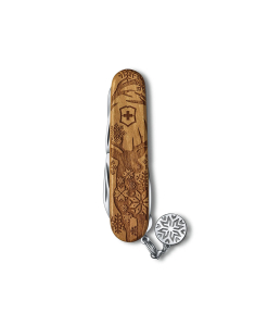 Briceag Victorinox Swiss Army Knives Super Tinker Wood Winter Magic Limited Edition 2022 1.4701.63E1, 001, bb-shop.ro