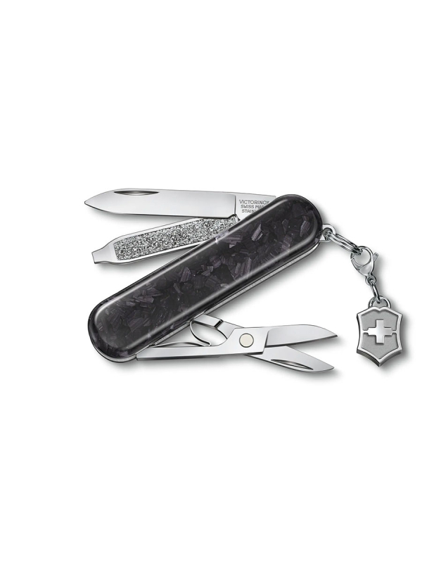 Briceag Victorinox Swiss Army Knives Classic SD Brilliant Carbon 0.6221.90, 01, bb-shop.ro