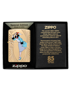 Bricheta Zippo 85th Anniversary Windy Girl 48413, 003, bb-shop.ro