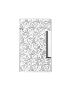 Brichete DUPONT, Bricheta Dupont Initial Cinatic Guilloche Silver D020844, bb-shop.ro